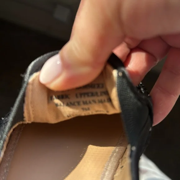 INC black beaded slip on sneakers.  EUC - Picture 4 of 6